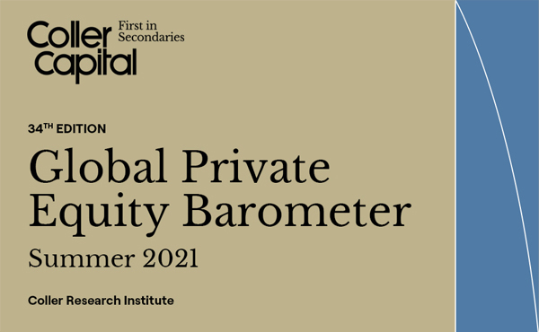 Coller Capital’s 34th Global Private Equity Barometer, Summer 2021