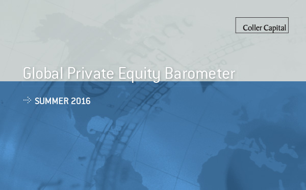 Coller Capital’s 24th Global Private Equity Barometer, Summer 2016