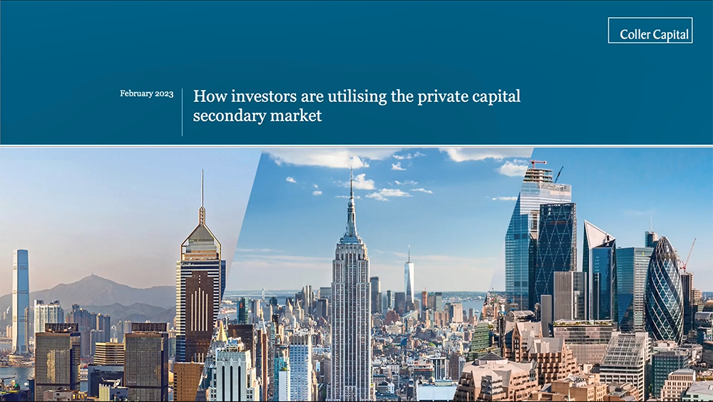 How investors are utilising the private capital secondary market 