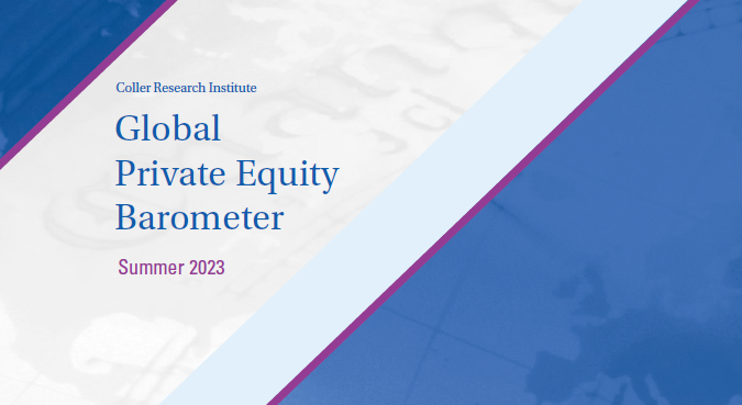 Coller Capital’s 38th Global Private Equity Barometer, Summer 2023