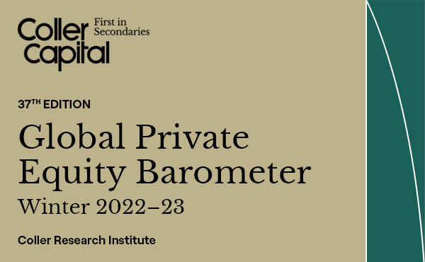 Coller Capital’s 37th Global Private Equity Barometer, Winter 2022-2023