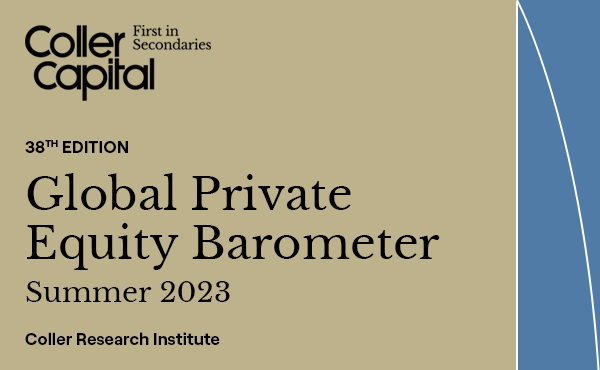 Coller Capital’s 38th Global Private Equity Barometer, Summer 2023
